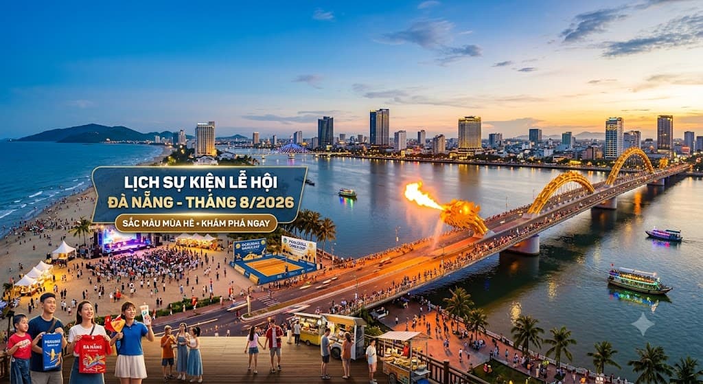 Lịch Sự Kiện Đà Nẵng Tháng 8/2026: Lễ Hội & Sự Kiện Nổi Bật
